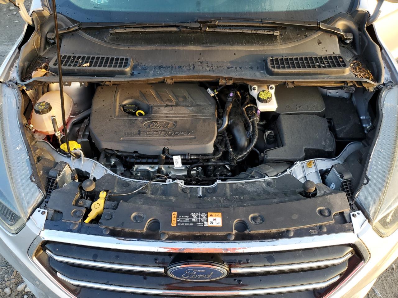 2017 Ford Escape Titanium VIN: 1FMCU0JD9HUA08665 Lot: 65767365