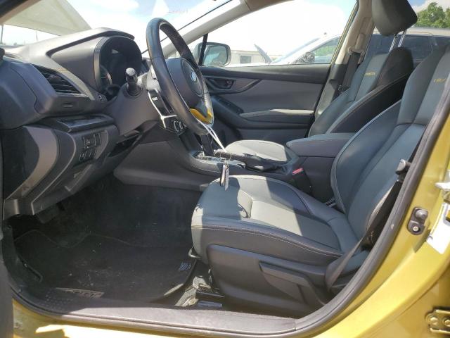  SUBARU CROSSTREK 2021 Żółty
