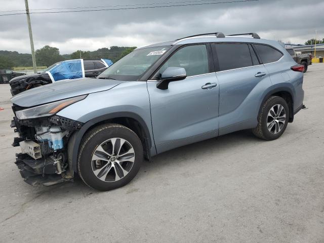  TOYOTA HIGHLANDER 2021 Granatowy