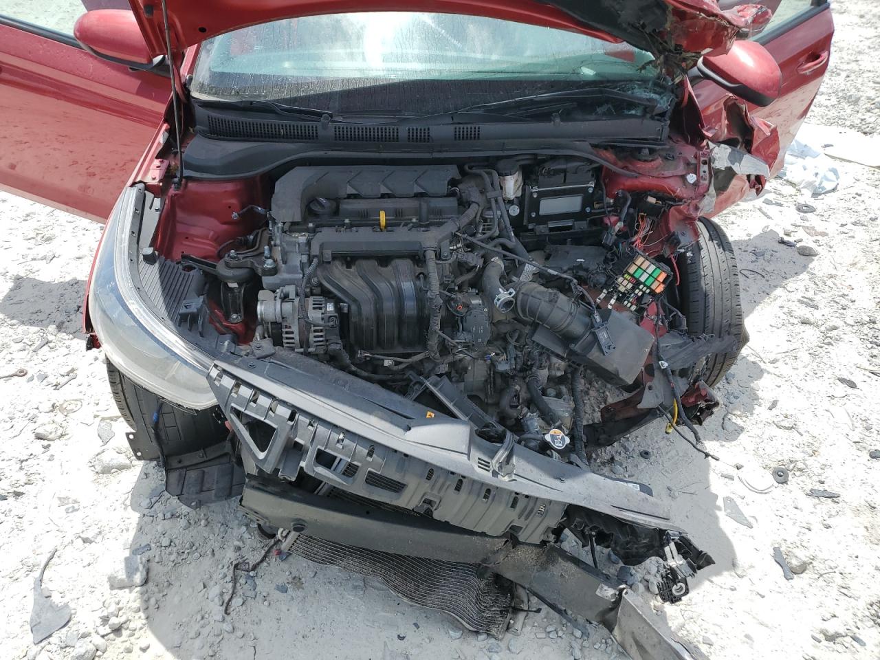 2021 Hyundai Accent Se VIN: 3KPC24A69ME144015 Lot: 64477805