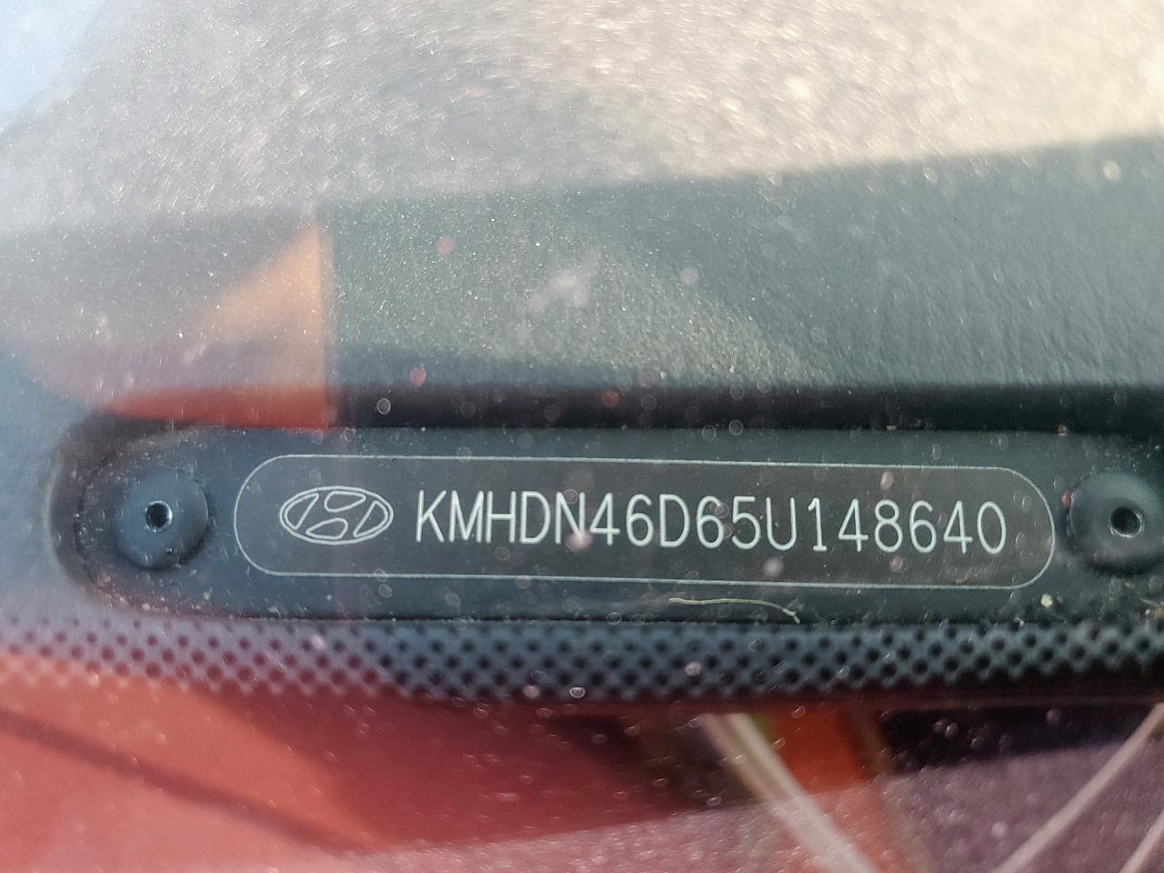 2005 Hyundai Elantra Gls VIN: KMHDN46D65U148640 Lot: 66119755