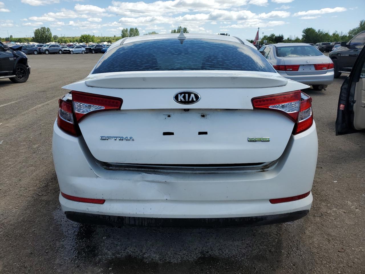 2012 Kia Optima Hybrid VIN: KNAGM4ADXC5032793 Lot: 65430885
