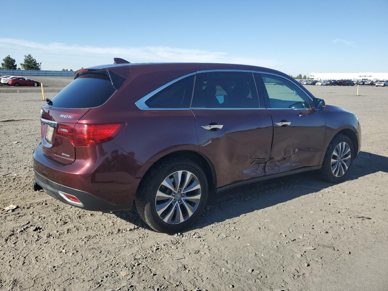 2014 Acura Mdx Technology VIN: 5FRYD4H49EB040607 Lot: 66901345