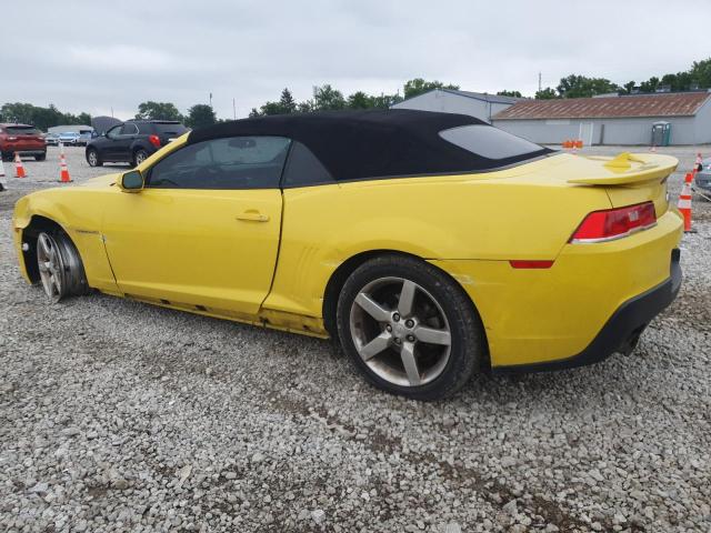  CHEVROLET CAMARO 2015 Yellow