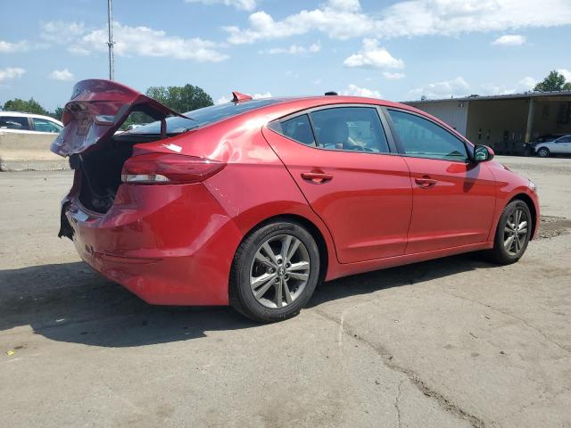  HYUNDAI ELANTRA 2017 Czerwony