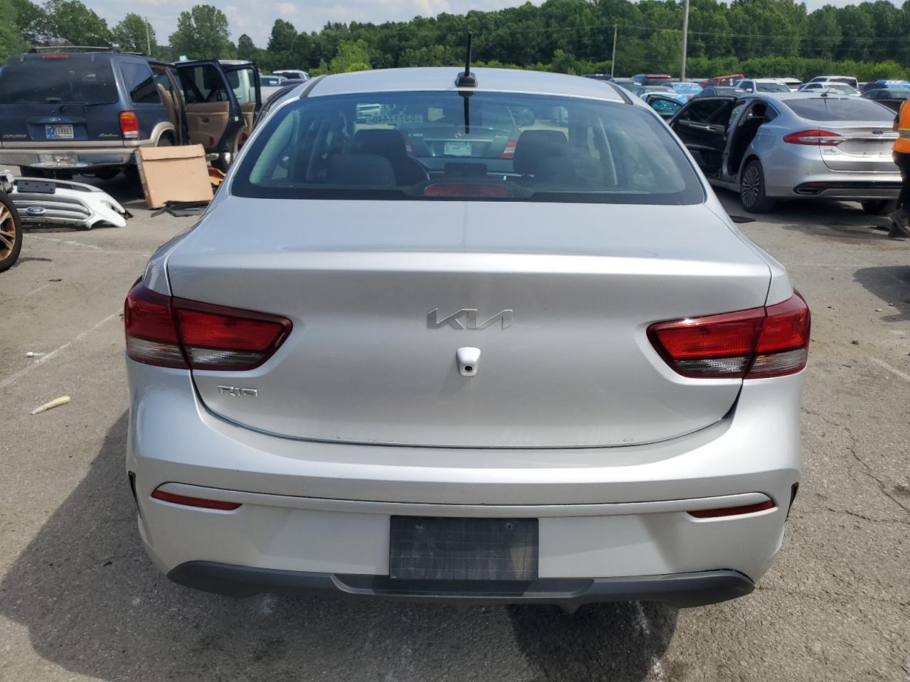 2022 Kia Rio Lx VIN: 3KPA24AD9NE444046 Lot: 63717445
