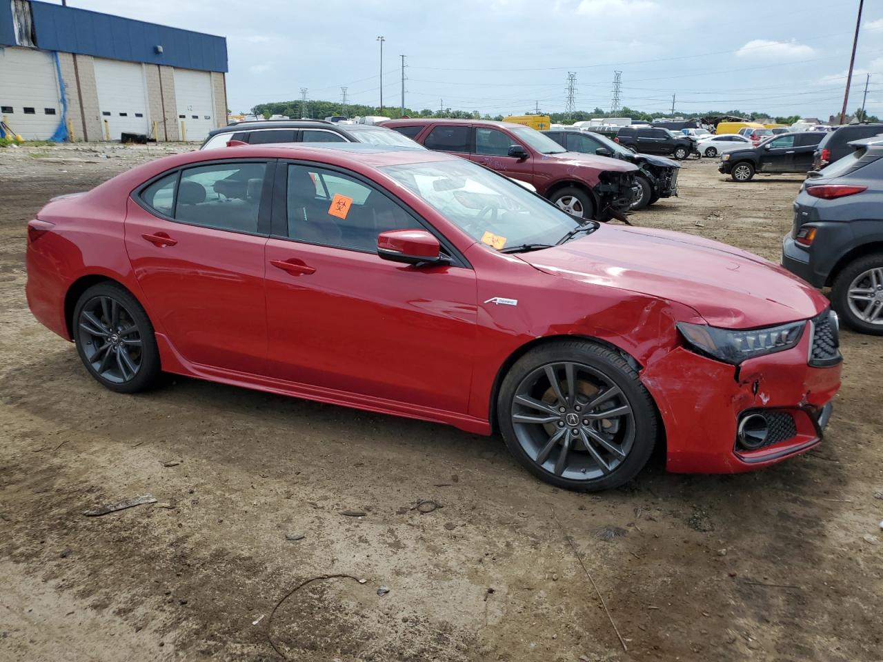 19uub3f65ja003501 19UUB3F65JA003501 2018 Acura Tlx Tech+A