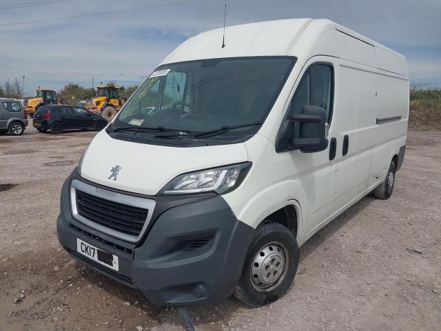 2017 PEUGEOT BOXER 335 for sale at Copart BRISTOL