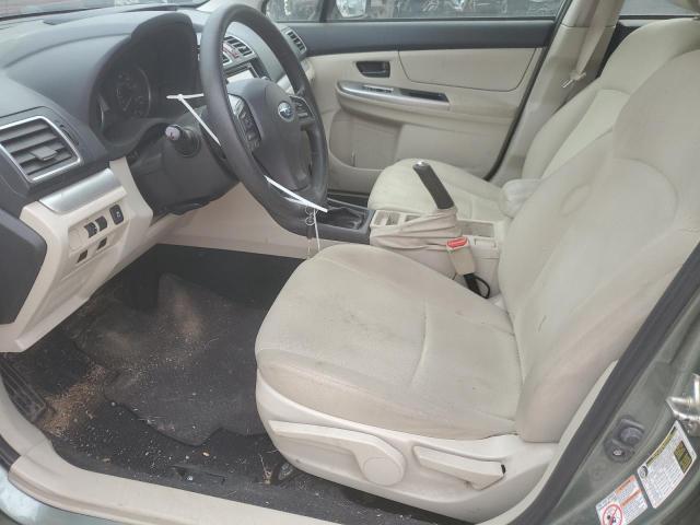  SUBARU IMPREZA 2016 Zielony