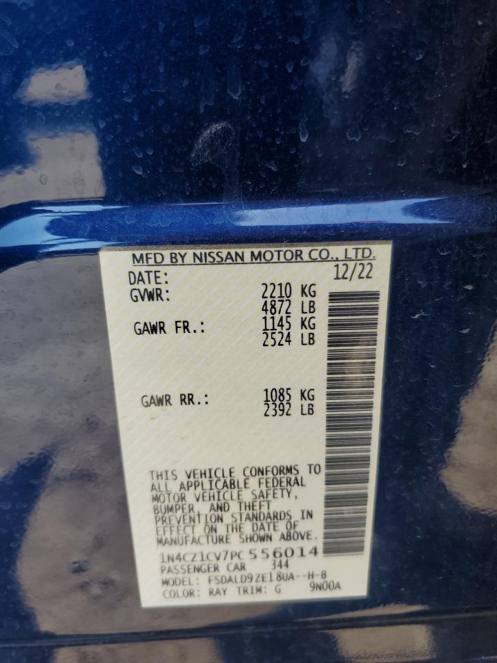 2023 Nissan Leaf Sv Plus VIN: 1N4CZ1CV7PC556014 Lot: 64592735