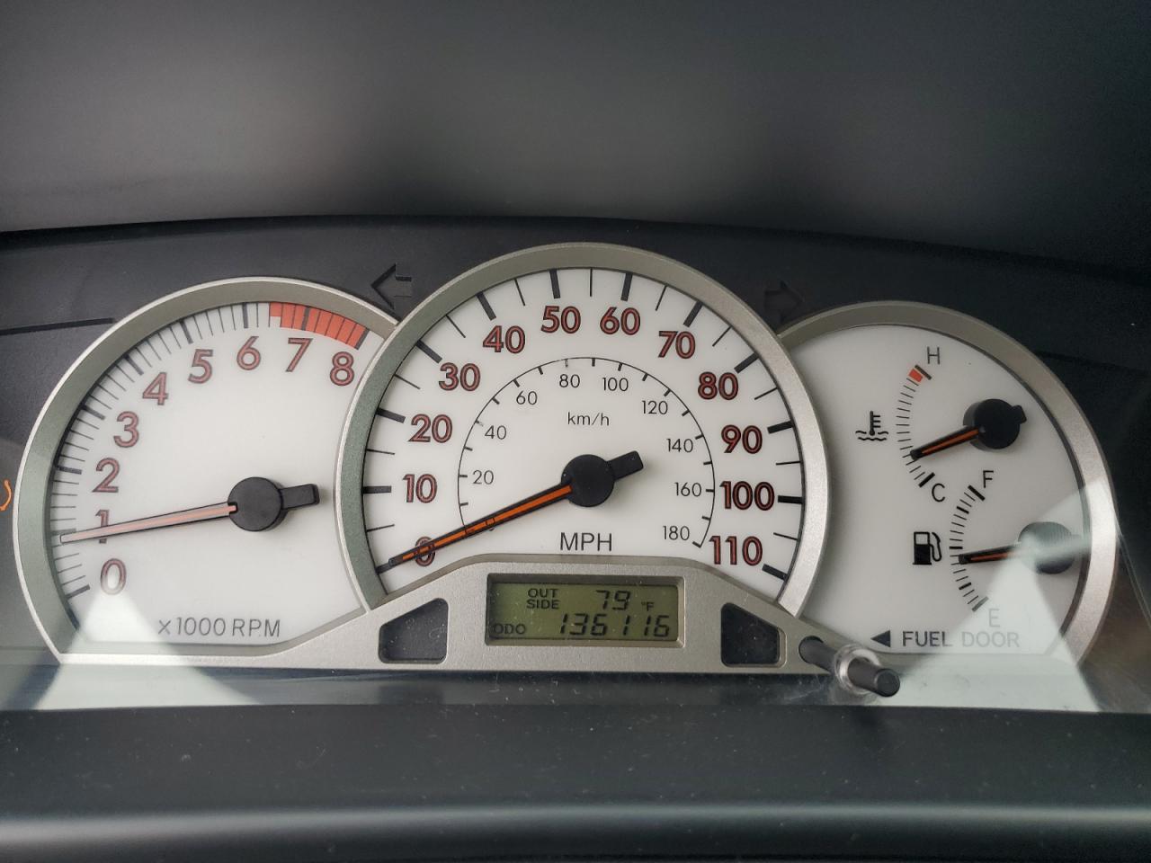 2008 Toyota Corolla Ce VIN: 2T1BR32EX8C866539 Lot: 65443985