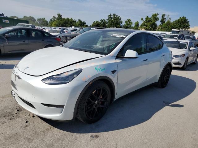  TESLA MODEL Y 2021 Biały