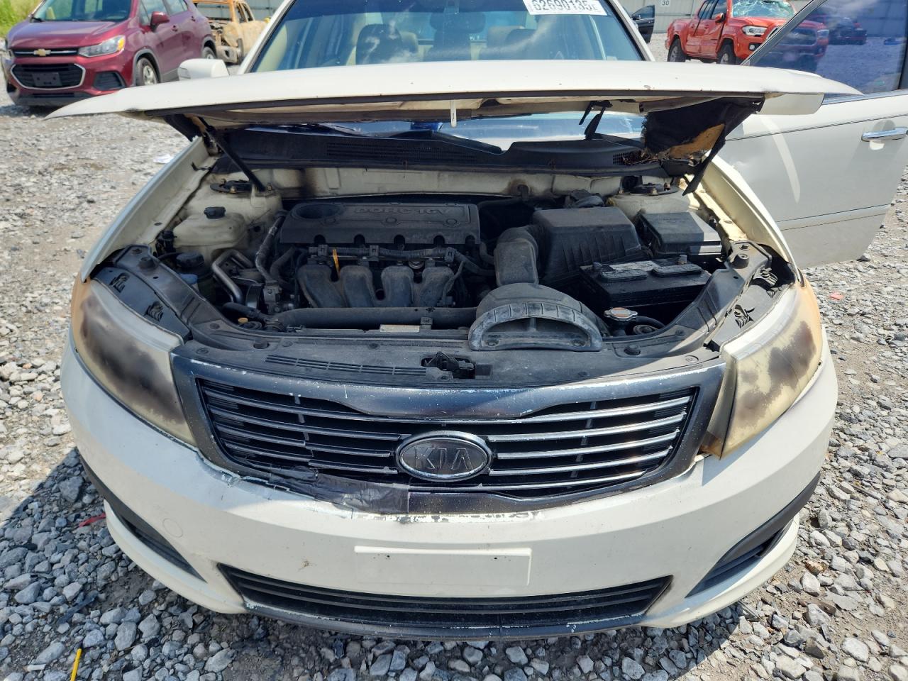 2009 Kia Optima Lx VIN: KNAGE228495291422 Lot: 62690135