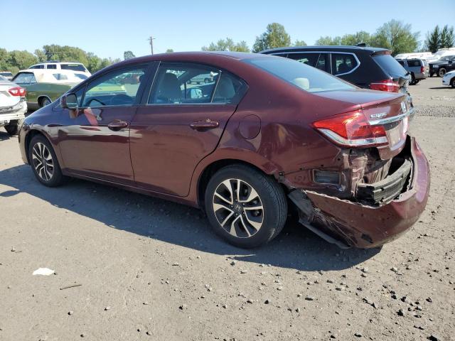  HONDA CIVIC 2013 Maroon