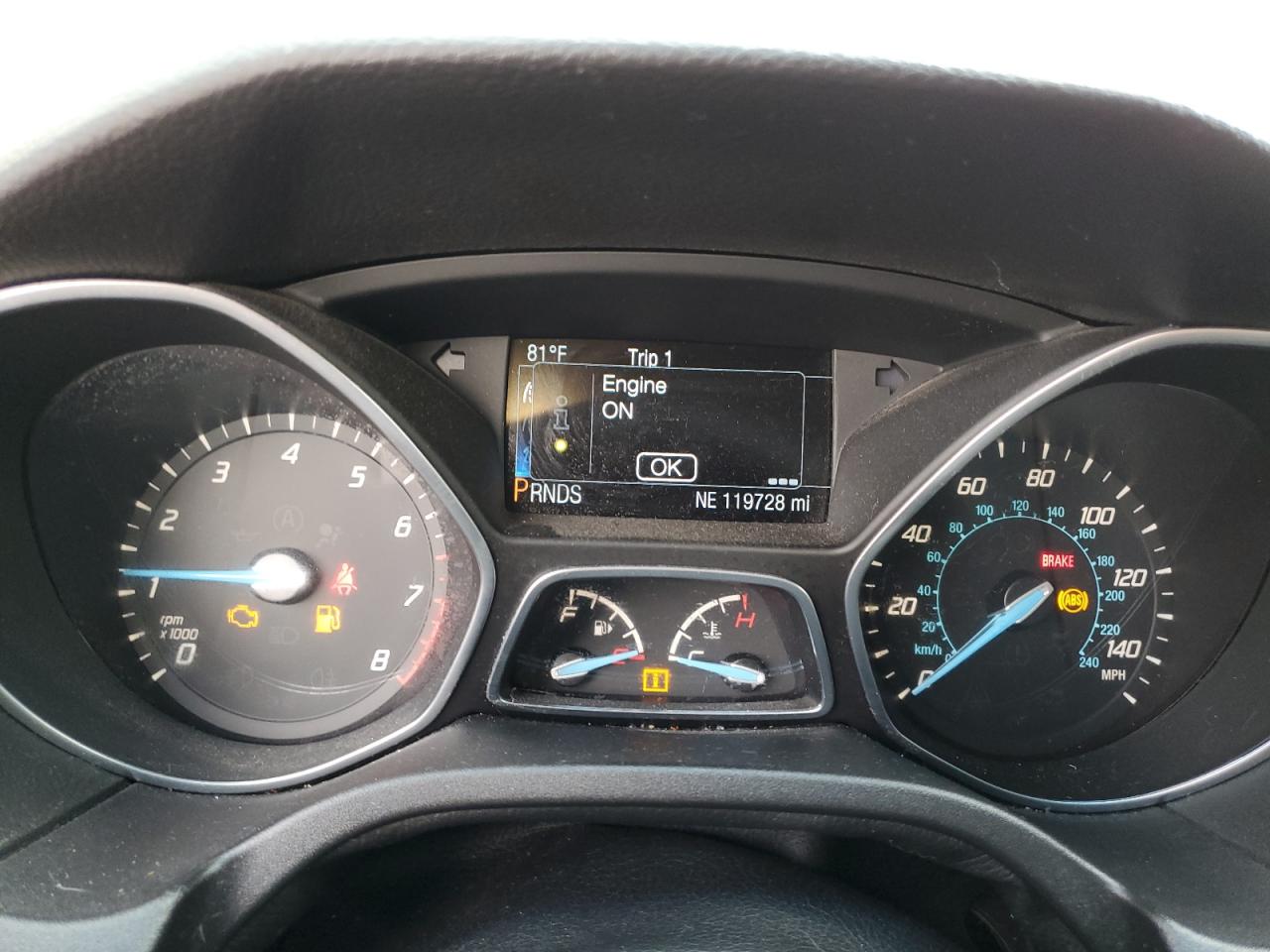 2014 Ford Focus Titanium VIN: 1FADP3N2XEL440389 Lot: 65415355