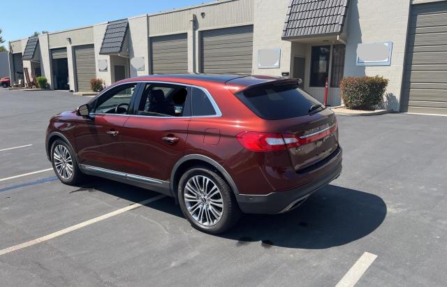 Parquets LINCOLN MKX 2016 Burgundy