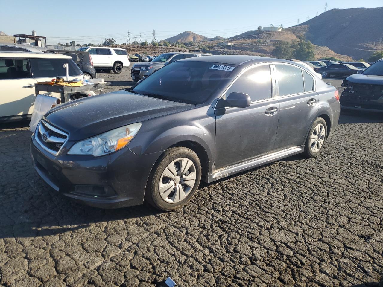 2012 Subaru Legacy 2.5I VIN: 4S3BMAA68C1034322 Lot: 66584205