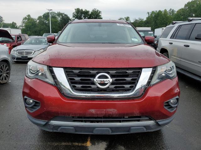  NISSAN PATHFINDER 2018 Czerwony