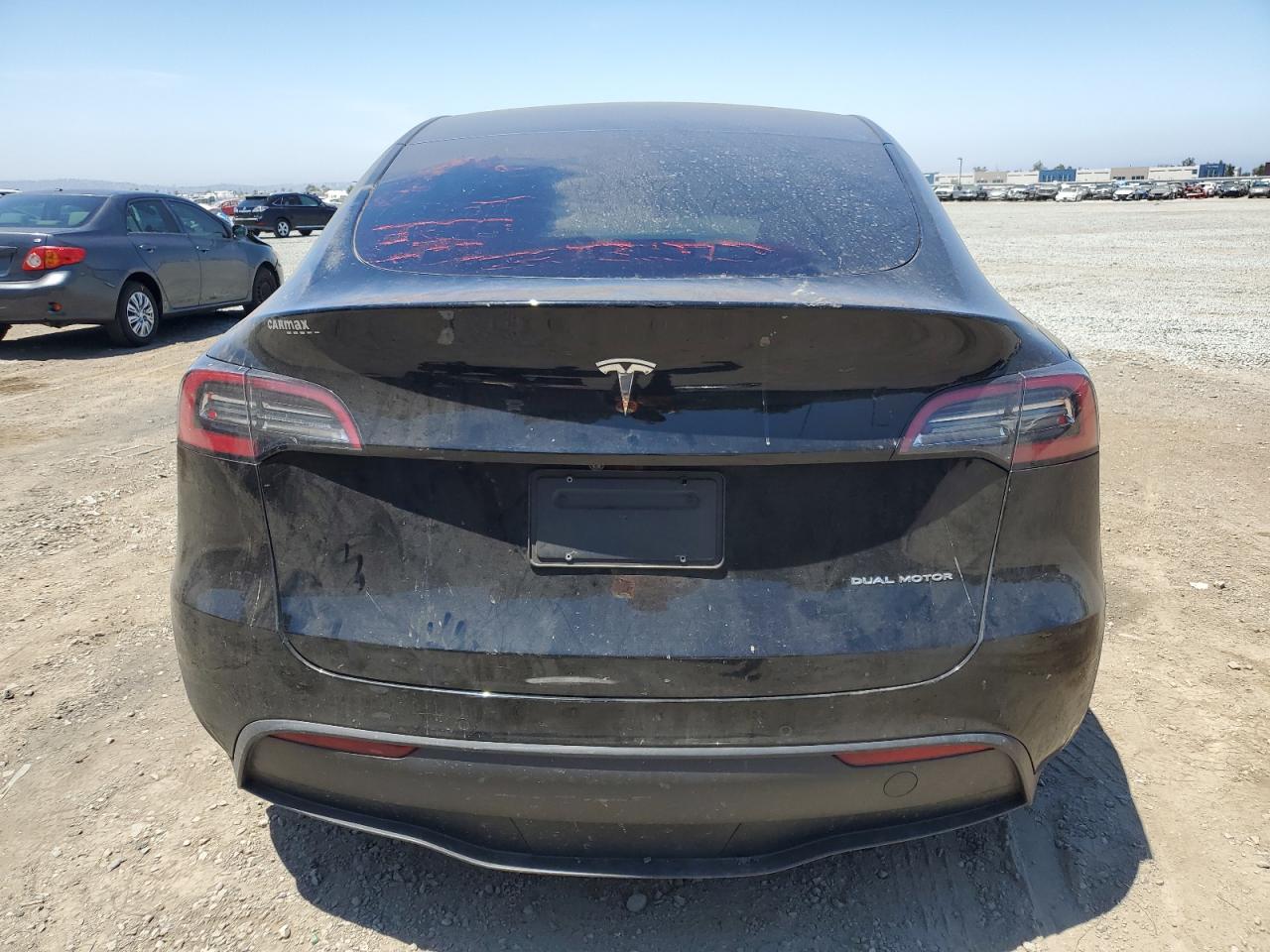 2022 Tesla Model Y VIN: 7SAYGDEE0NF350332 Lot: 64383425