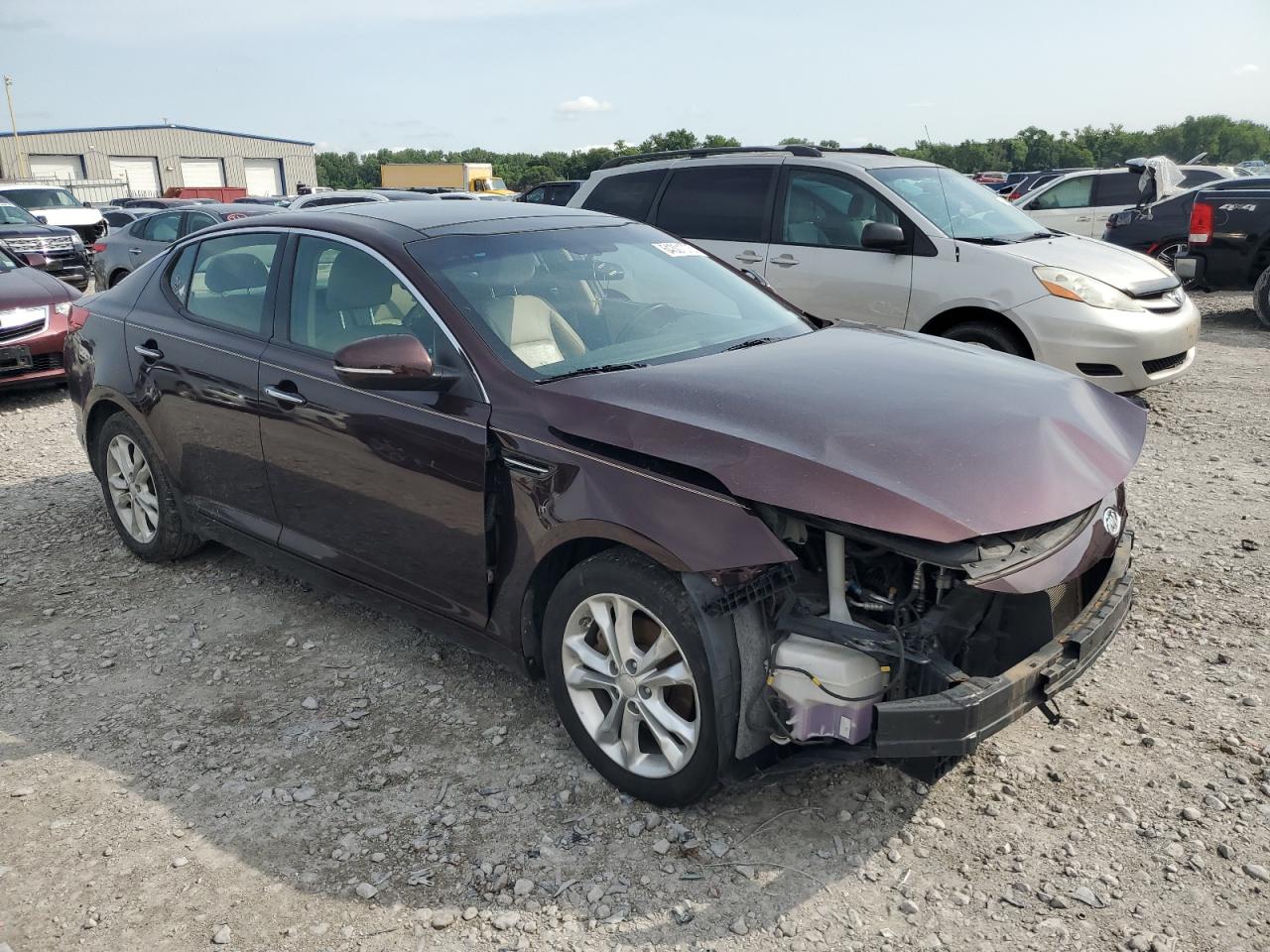 2012 Kia Optima Ex VIN: 5XXGN4A76CG072570 Lot: 64301075
