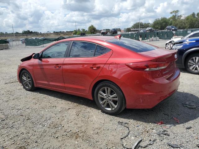  HYUNDAI ELANTRA 2018 Czerwony