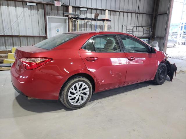  TOYOTA COROLLA 2019 Czerwony
