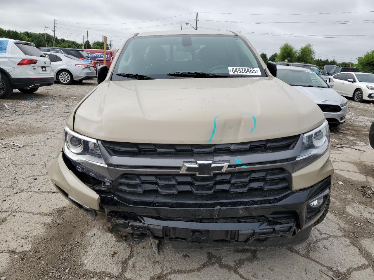 2022 Chevrolet Colorado Z71 VIN: 1GCGTDEN5N1331854 Lot: 64928465