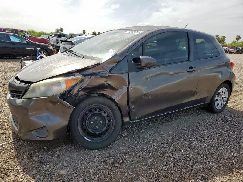 Hatchbacks TOYOTA YARIS 2012 Szary
