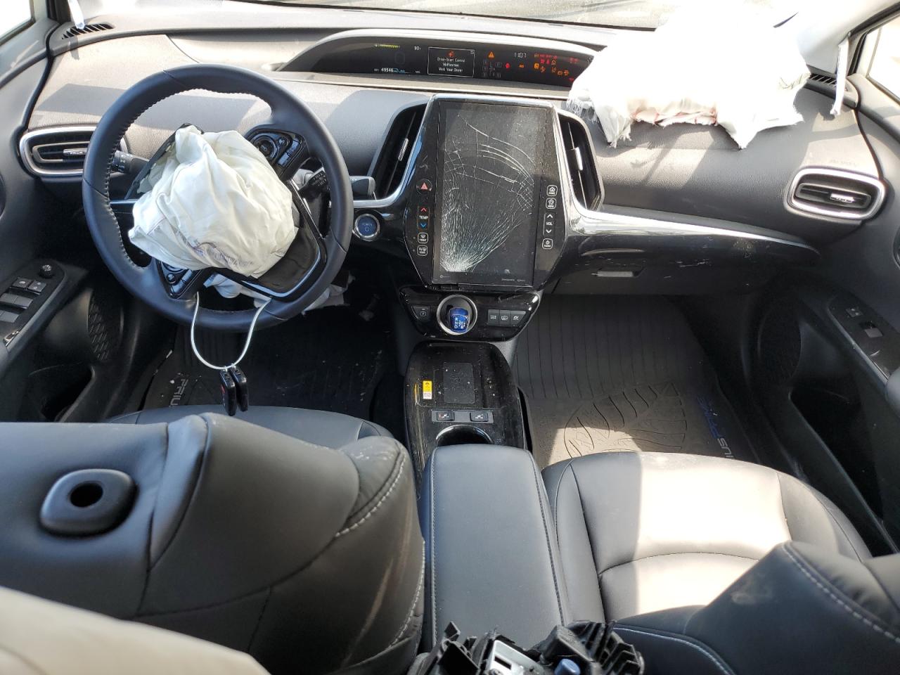 2021 Toyota Prius Prime Le VIN: JTDKAMFPXM3169514 Lot: 63255095