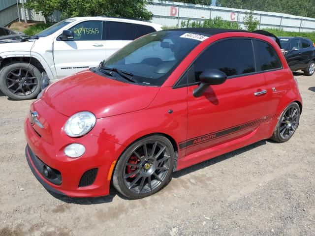 Cabriolets FIAT 500 2013 Czerwony