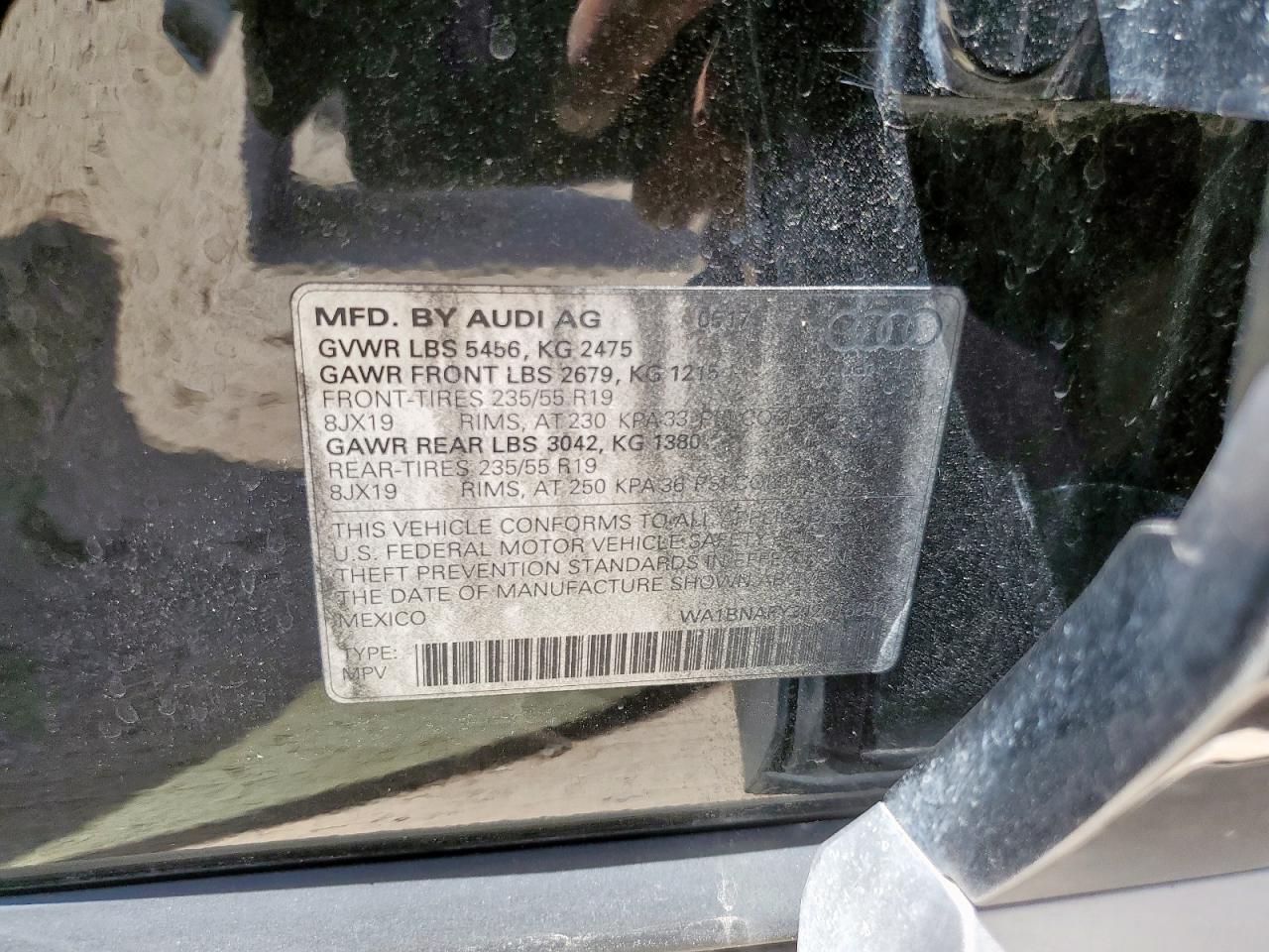 2018 Audi Q5 Premium Plus VIN: WA1BNAFY3J2015640 Lot: 66843895