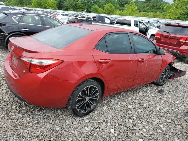 Sedans TOYOTA COROLLA 2014 Czerwony