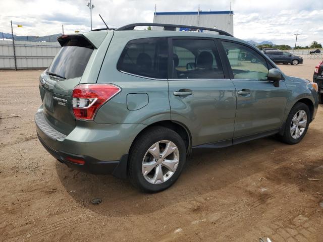  SUBARU FORESTER 2015 Zielony
