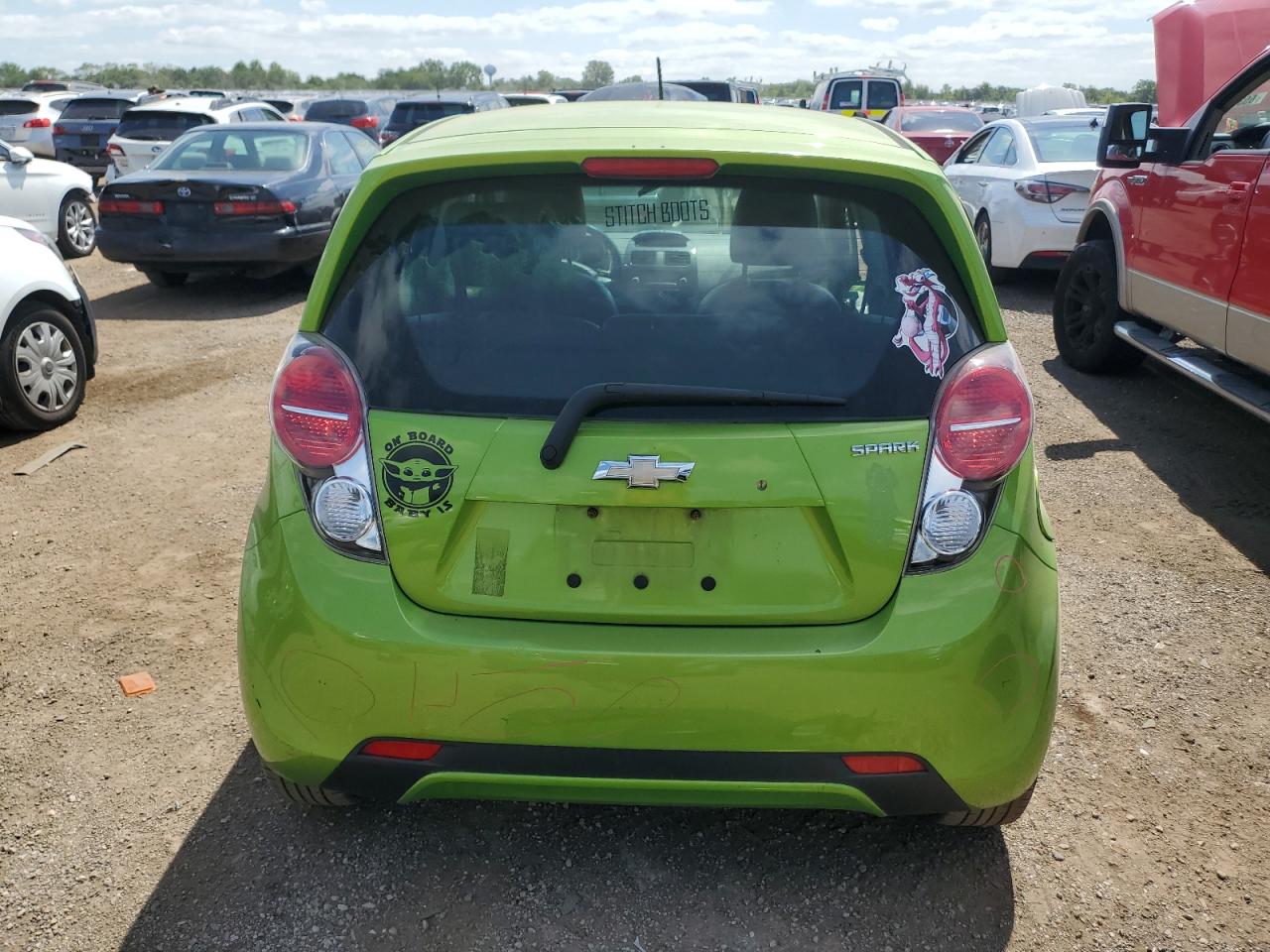 2014 Chevrolet Spark Ls VIN: KL8CB6S91EC563644 Lot: 65592665