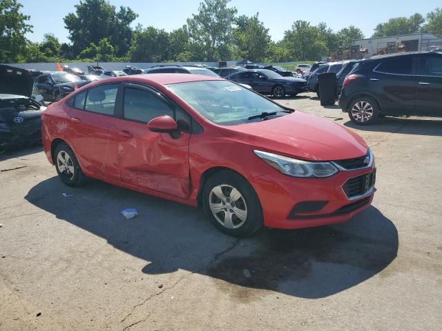Sedans CHEVROLET CRUZE 2017 Czerwony