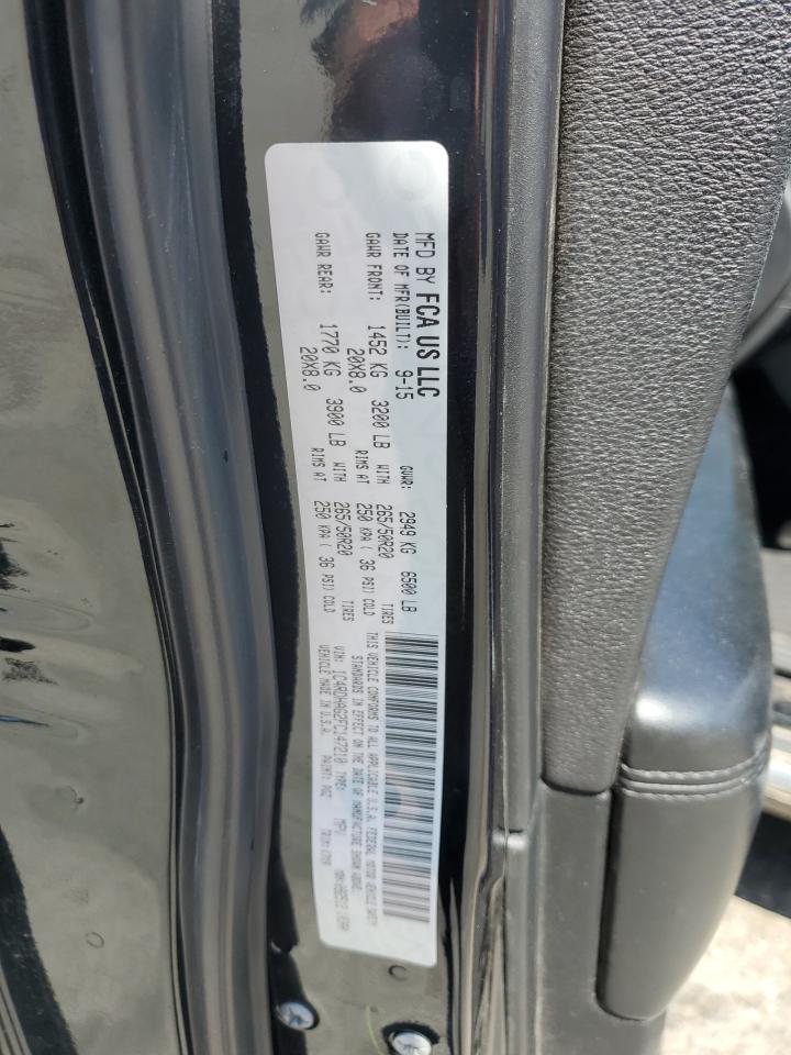 2015 Dodge Durango Sxt VIN: 1C4RDHAG2FC147210 Lot: 65585855