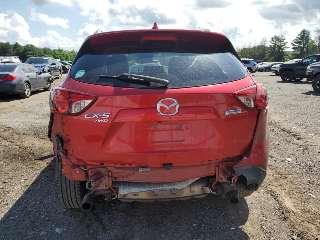 2015 Mazda Cx-5 Gt VIN: JM3KE4DYXF0552915 Lot: 63774935