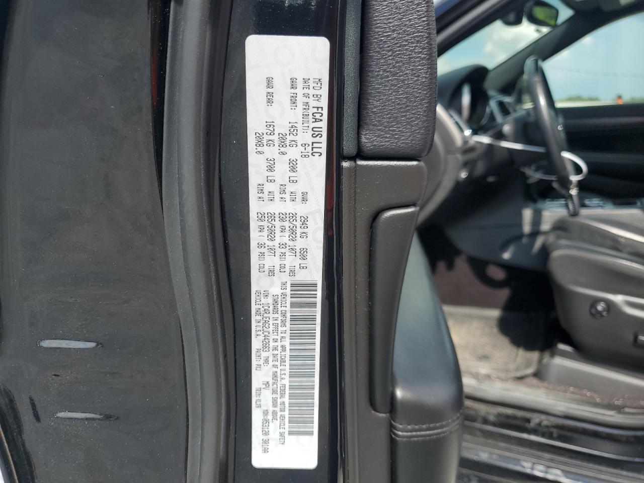 2018 Jeep Grand Cherokee Laredo VIN: 1C4RJEAG2JC442663 Lot: 64671705