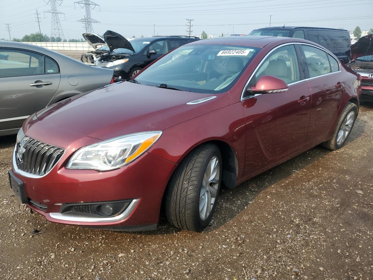 2016 Buick Regal Premium red null gas 2G4GS5GX9G9205000 photo #1