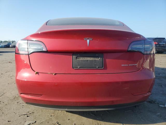  TESLA MODEL 3 2021 Czerwony