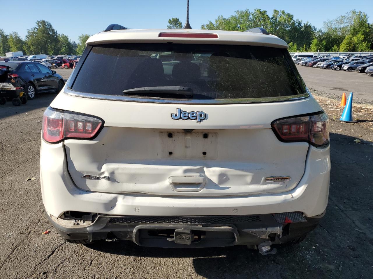2017 Jeep Compass Latitude VIN: 3C4NJDBB5HT656184 Lot: 65089165