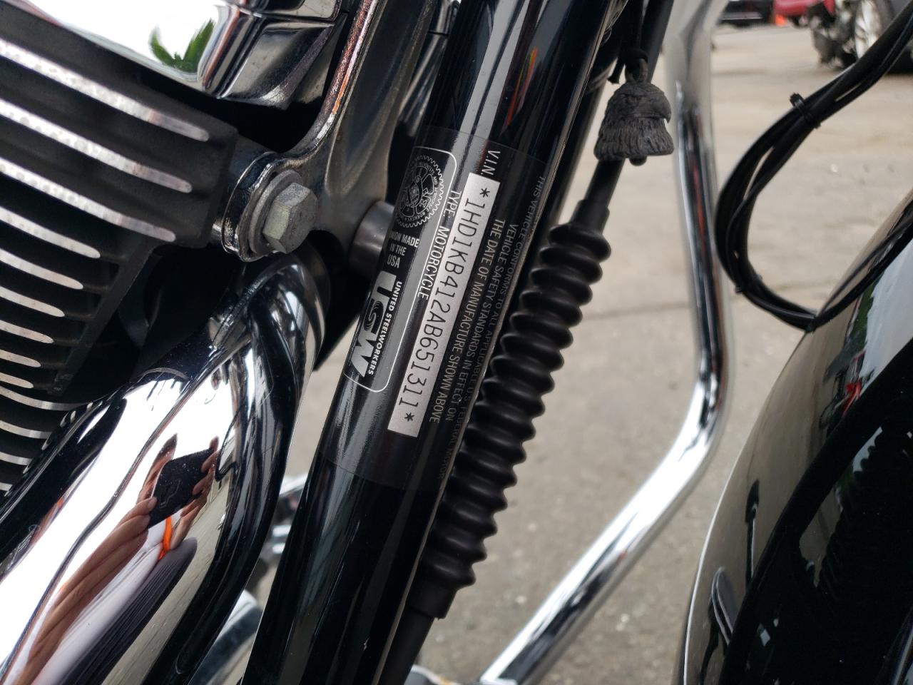 2010 Harley-Davidson Flhx VIN: 1HD1KB412AB651311 Lot: 64433035