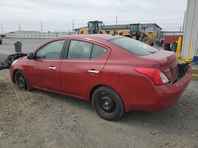  NISSAN VERSA 2012 Red