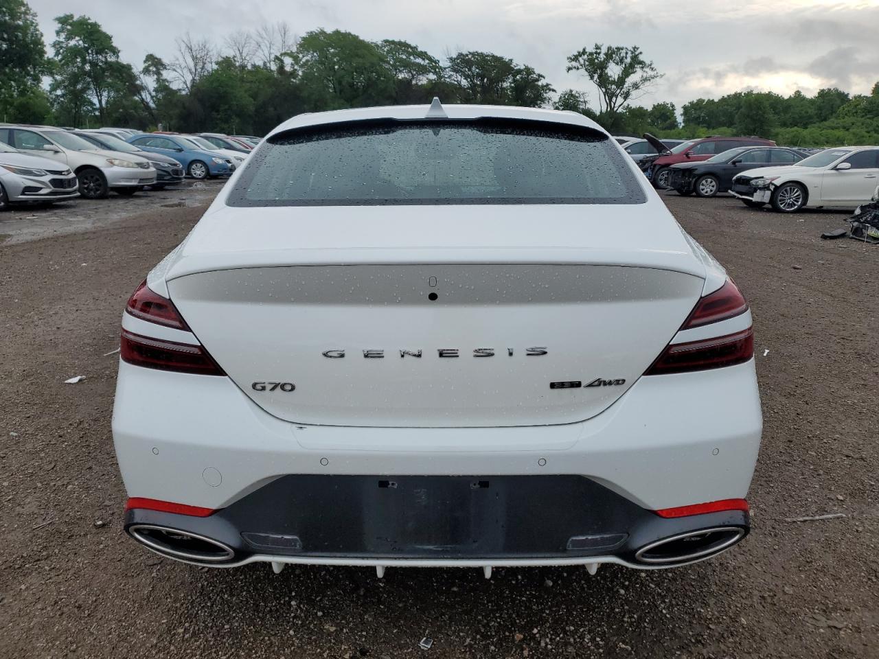 2022 Genesis G70 Base VIN: KMTG54TE0NU088371 Lot: 64294715