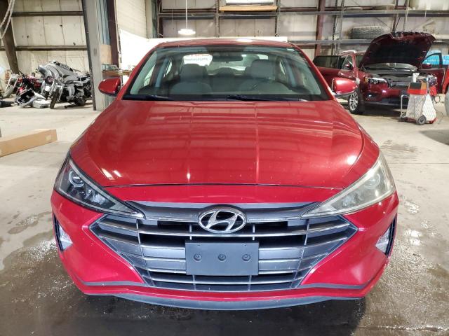  HYUNDAI ELANTRA 2020 Красный