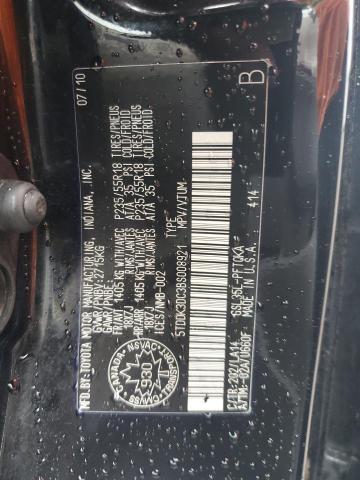 2011 TOYOTA SIENNA XLE  