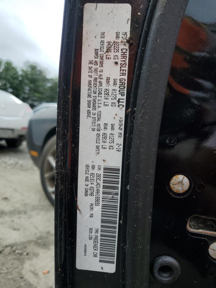 2010 Dodge Challenger Se VIN: 2B3CJ4DV4AH189693 Lot: 65387365