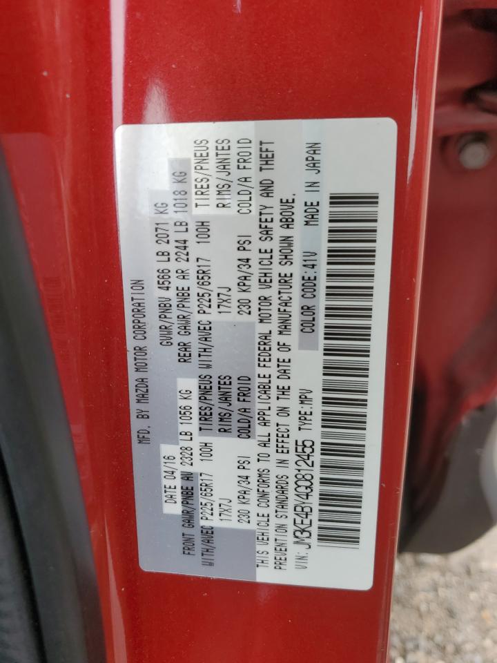 2016 Mazda Cx-5 Sport VIN: JM3KE4BY4G0812455 Lot: 65177195