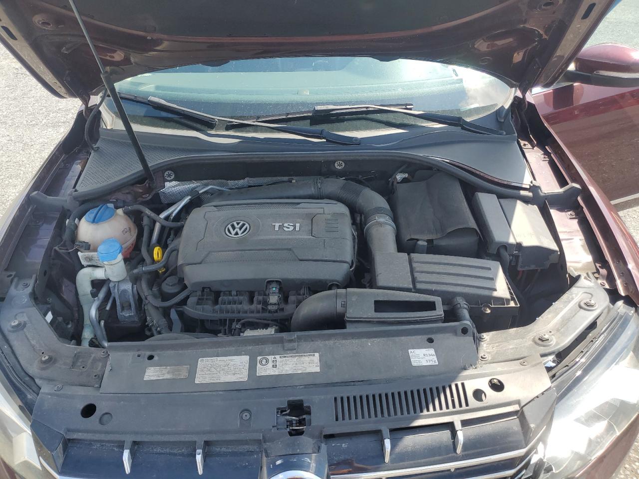 2014 Volkswagen Passat Sel VIN: 1VWCT7A34EC042258 Lot: 64764455