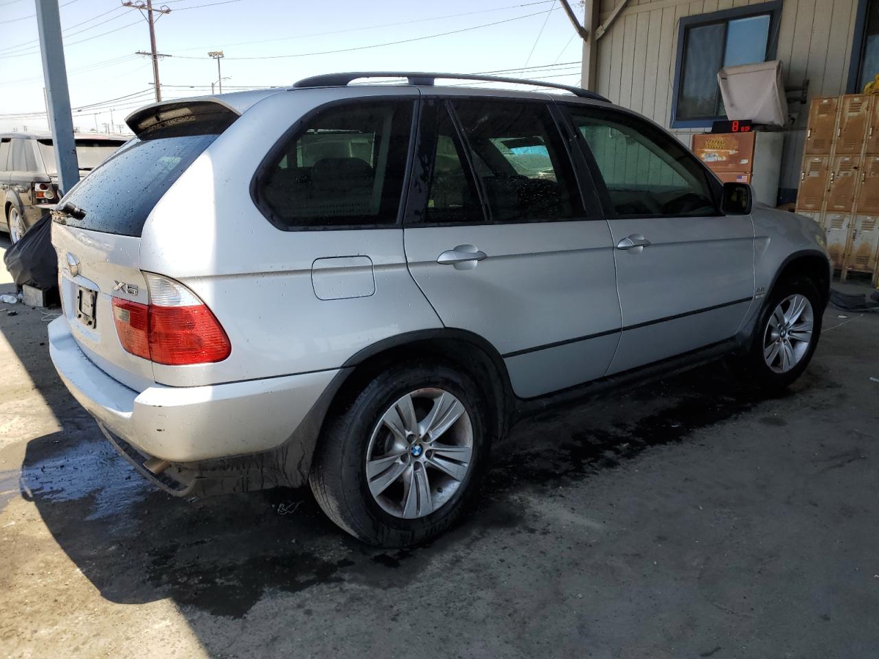 2004 BMW X5 3.0I silver null gas 5UXFA13514LU45595 photo #4